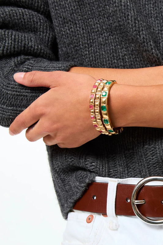 The Jeweled Bracelet Stack
