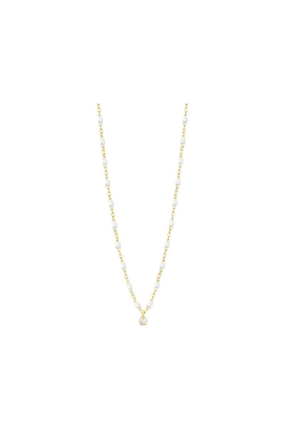 Classic Gigi Supreme Classic 1 White Necklace