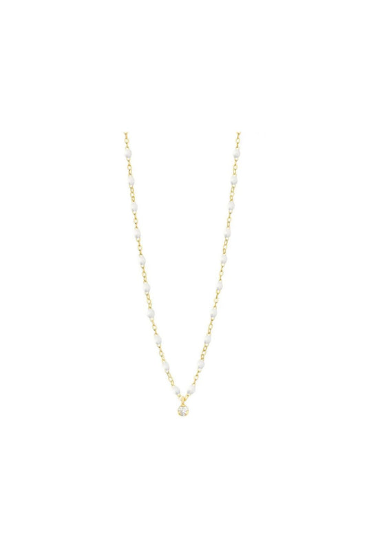 Classic Gigi Supreme Classic 1 White Necklace
