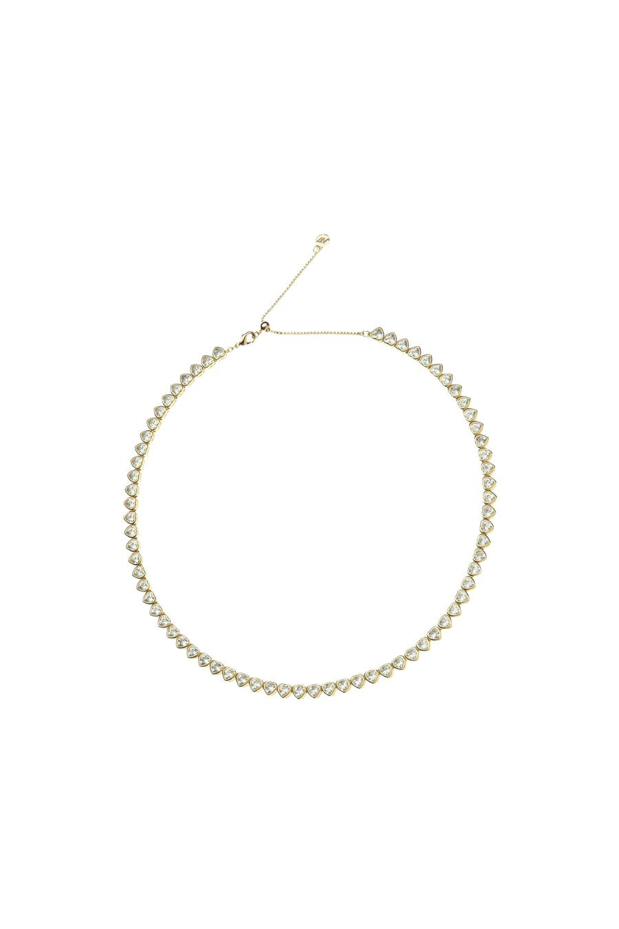 Made from LOVE White Tennis Necklace