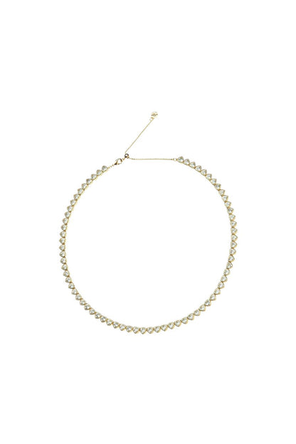 Made from LOVE White Tennis Necklace