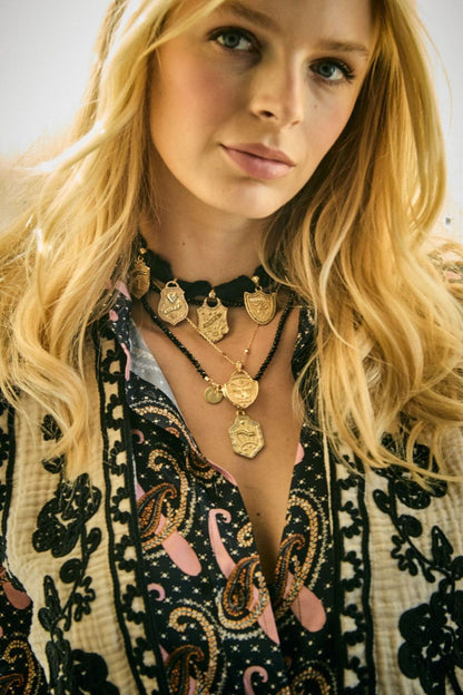 LOVE Shield Necklace