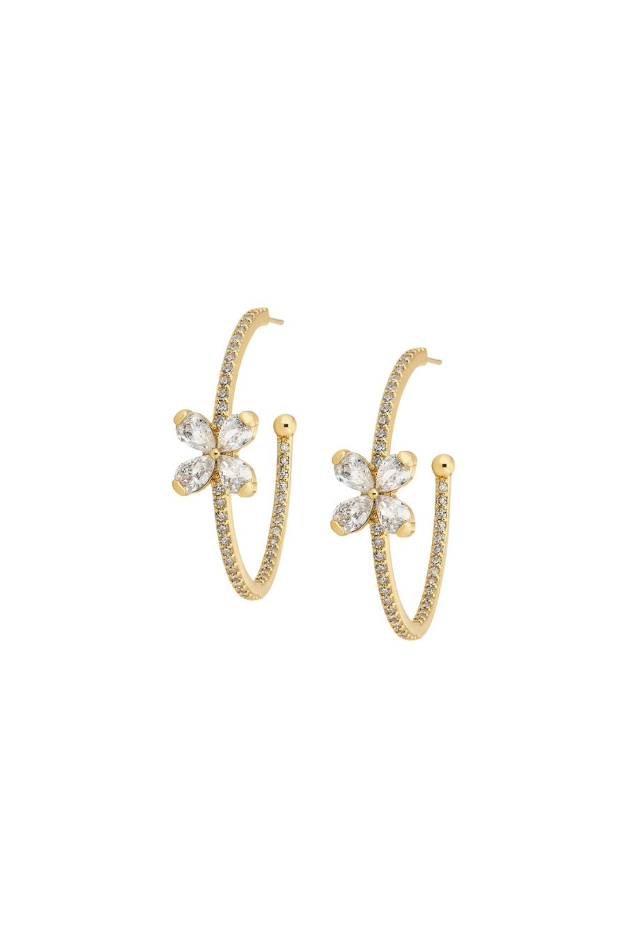 Iona Hoop in Yellow Gold