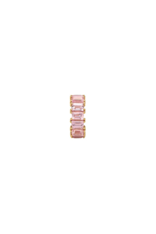 Pink Sapphire Baguette Big Bead