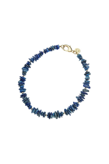 Lapis Natural Beaded Necklace