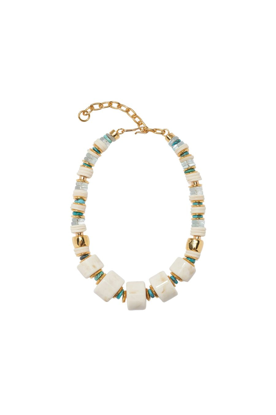 Granada Necklace in Blanco