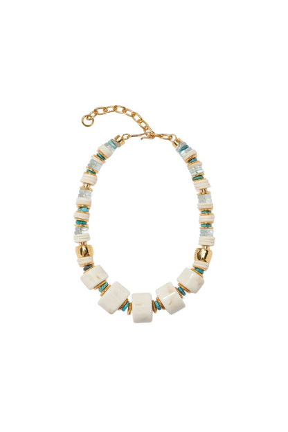Granada Necklace in Blanco