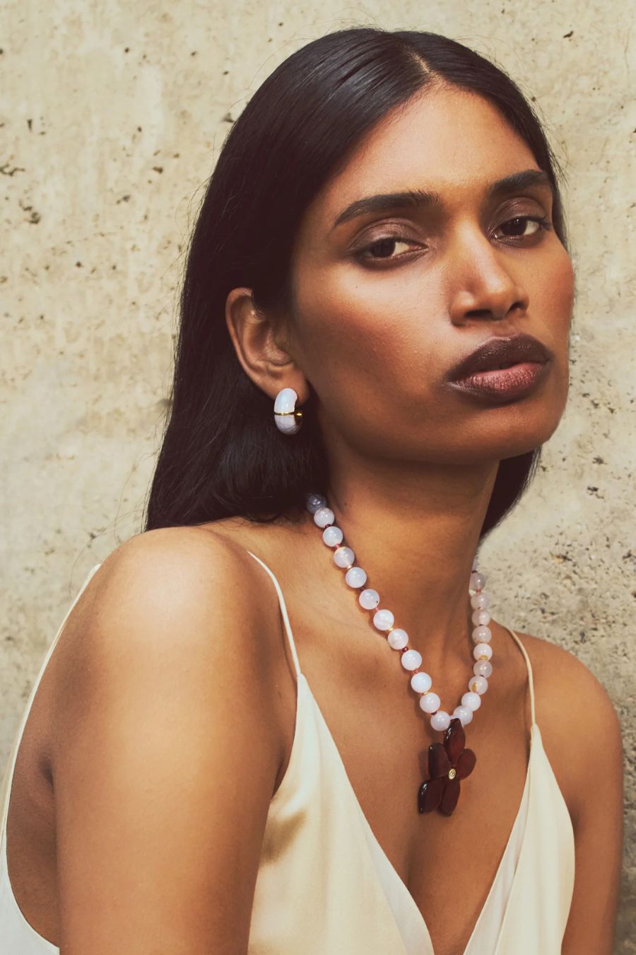 Zellige Hoops in Blue Lace