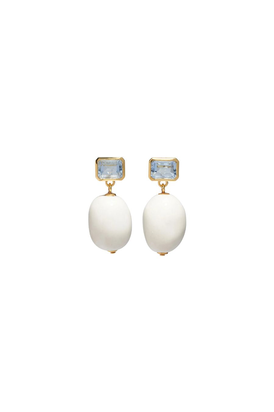 La Paz Earrings in Ivory