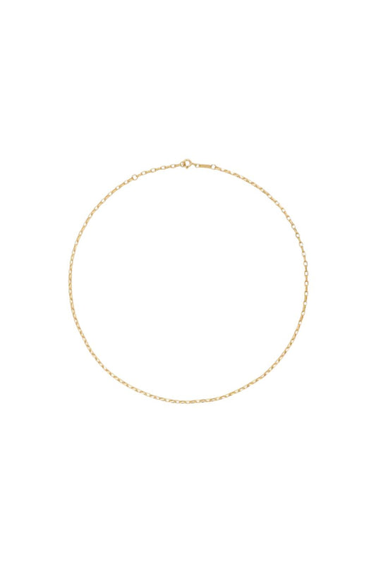 18" 2mm Italian Chain Necklace in 14k Yellow Gold