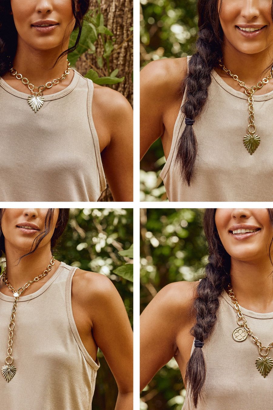 Lariat Multi-Style Chunky Link Chain