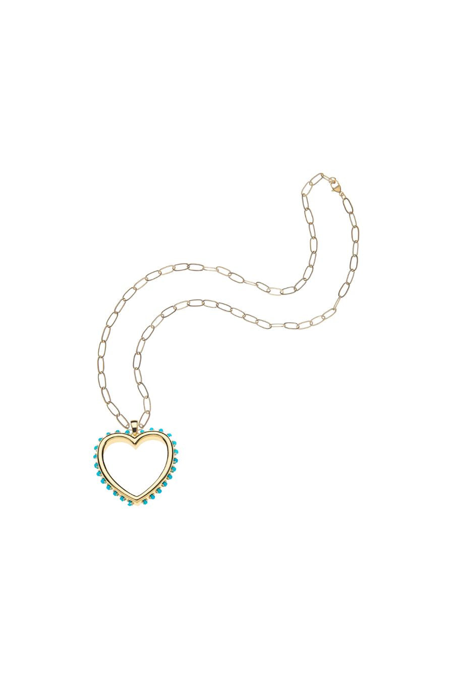 JW x LA VIE Love Open Your Heart Pendant Necklace