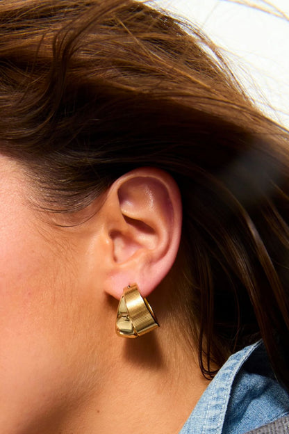 The Florentine Double Hoop Earrings