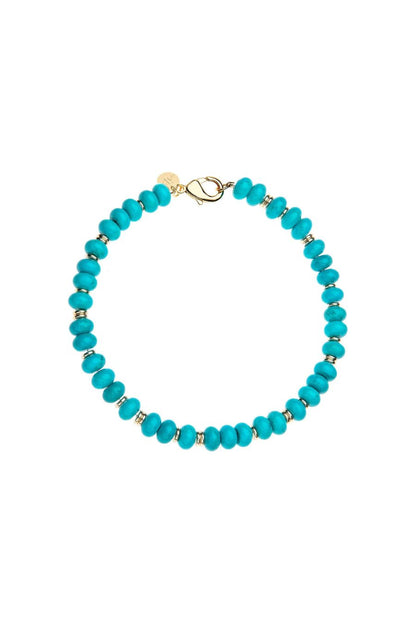 STRONG Stone Collector Turquoise Beaded Necklace