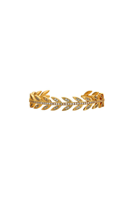 Skinny Laurel Cuff