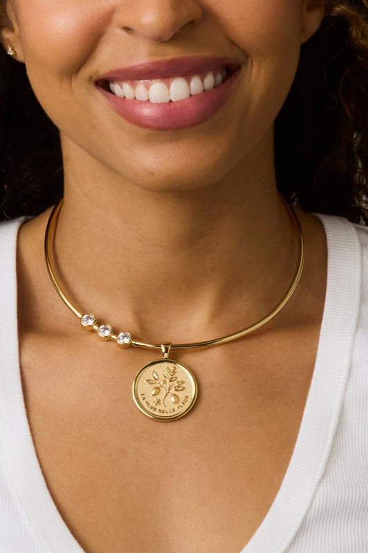 Embellished Neck Cuff