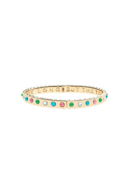 FOREVER Time Flies Bangle in Spring Delight