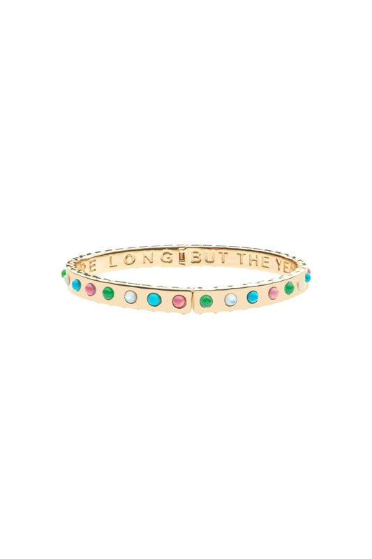 FOREVER Time Flies Bangle in Spring Delight
