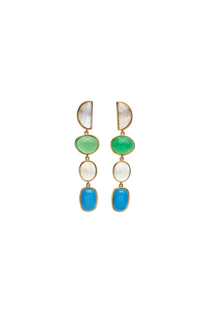 Cala Drop Earrings in Multi