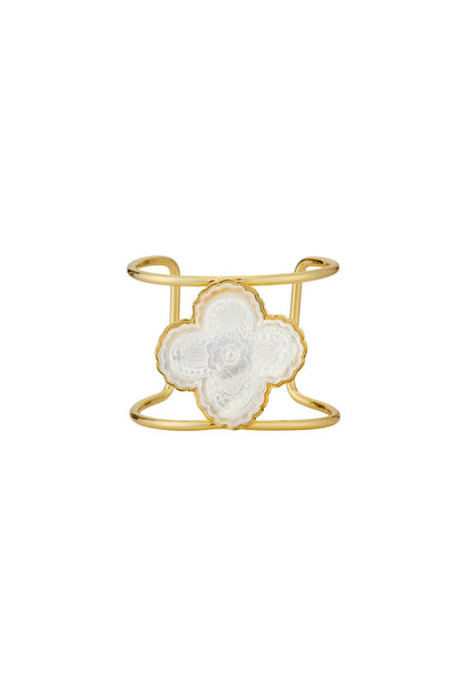 Meadow Cuff in Yellow Gold