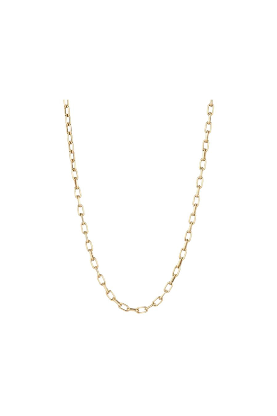 18" 4mm Italian Chain Link Necklace