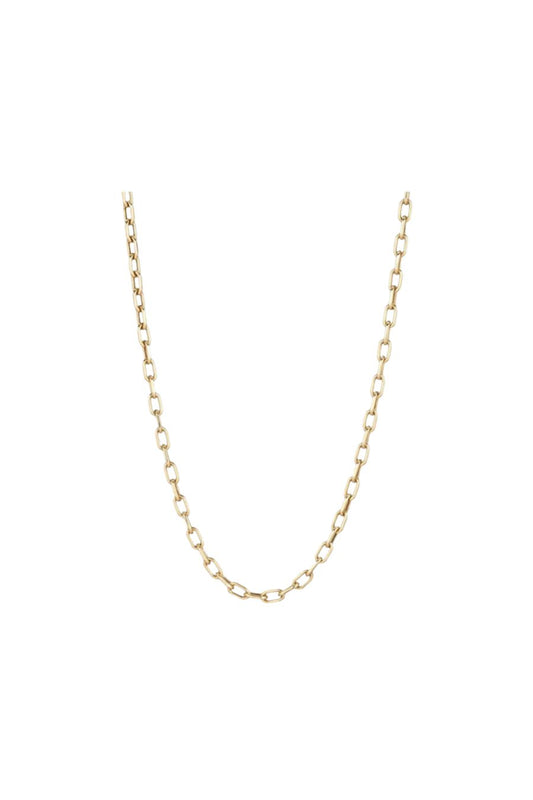 18" 4mm Italian Chain Link Necklace
