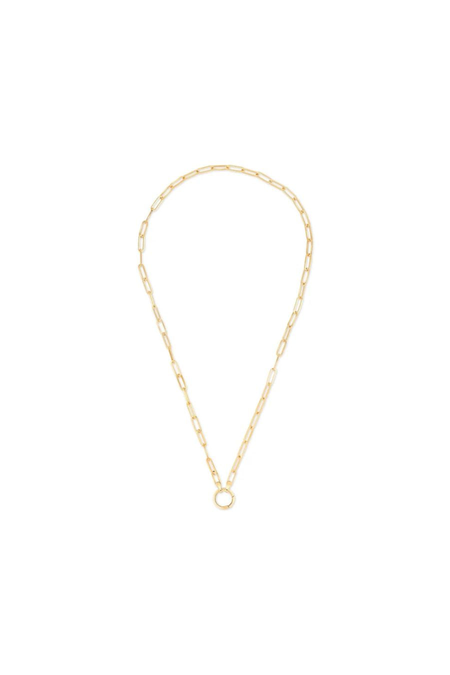 Paperclip Chain 16"