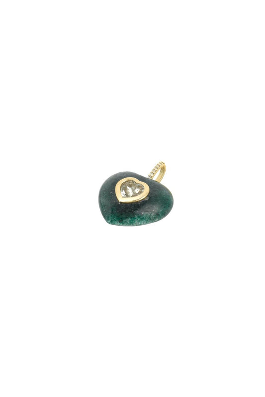 Green Aventurine Heart Pendant