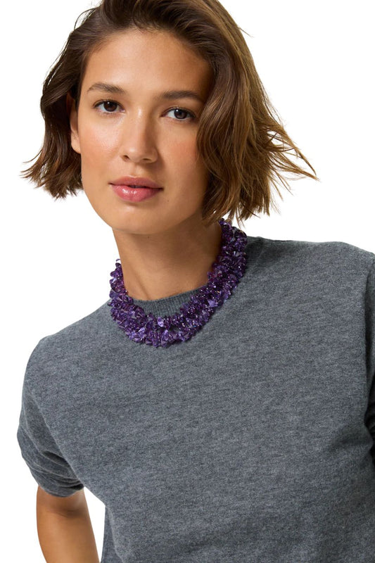 The Cubic Cluster Necklace in Grape