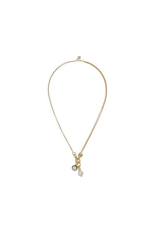 Double Drop Cubic Pendant