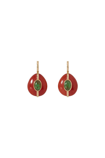 The Stone Pebble Earrings