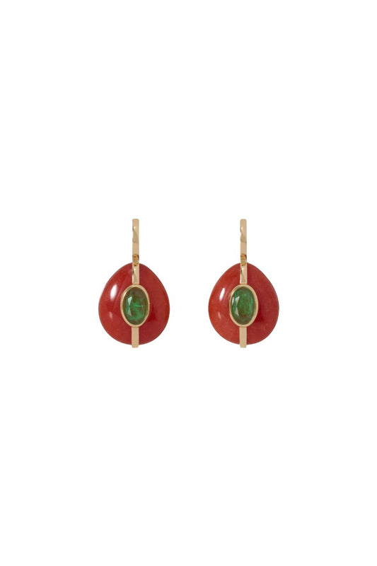 The Stone Pebble Earrings