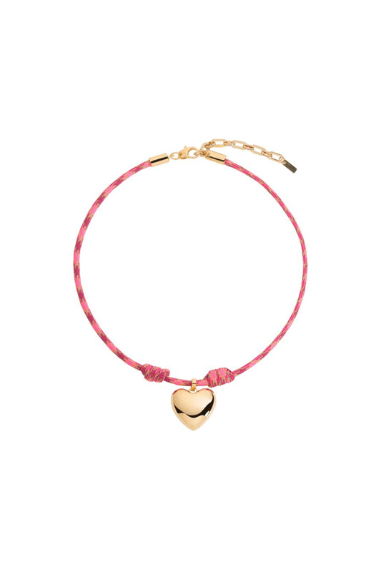Heart Cord Necklace