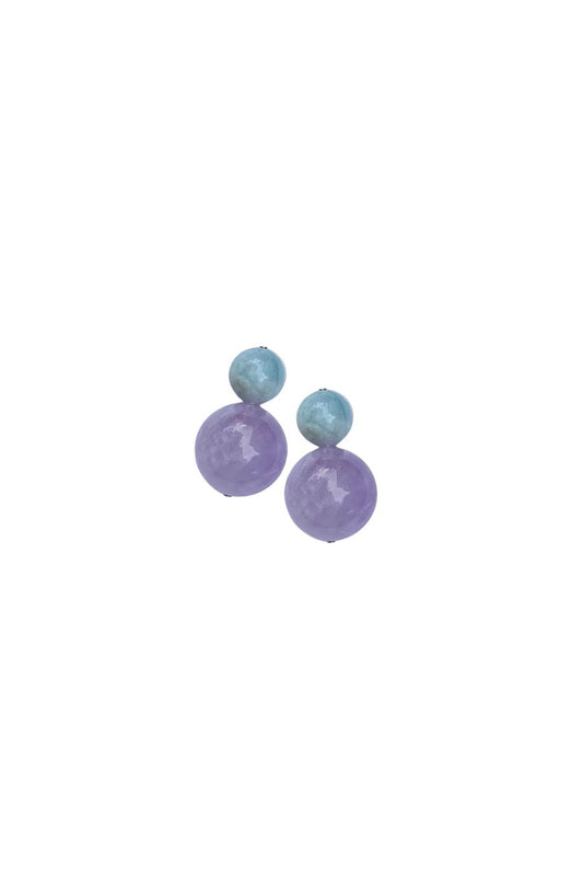 Tuileries Gemstone Bubble Earrings