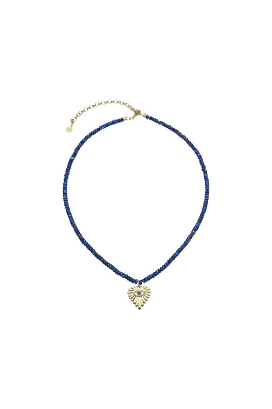 Protect Eye on your Heart Beaded Necklace