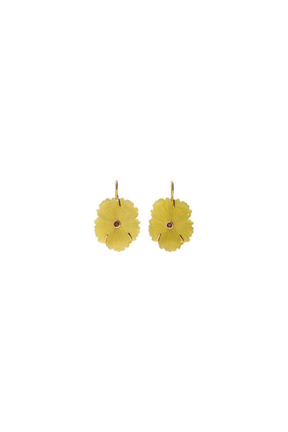 New Bloom Earrings in Canary