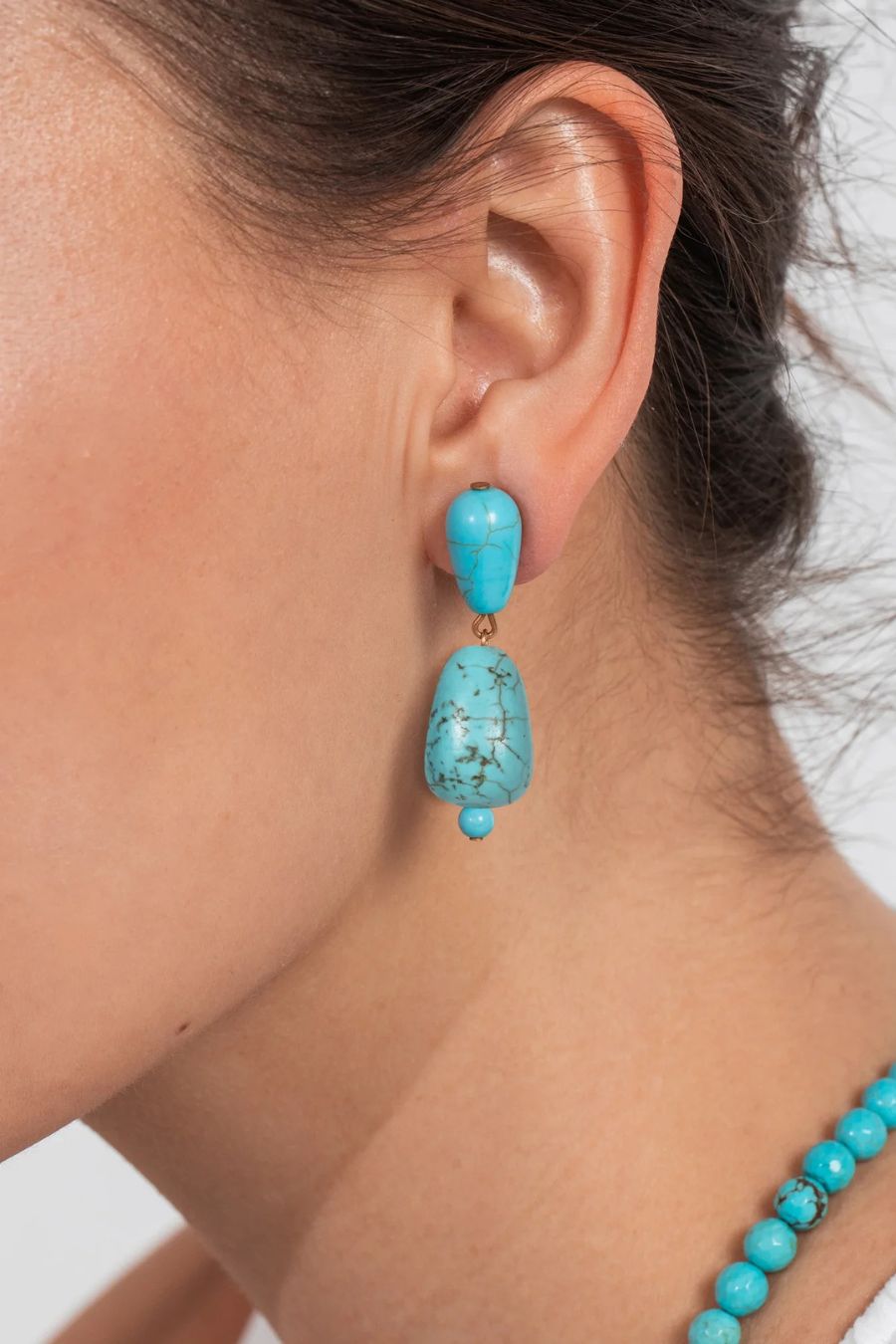 Lulani Earrings in Turquoise