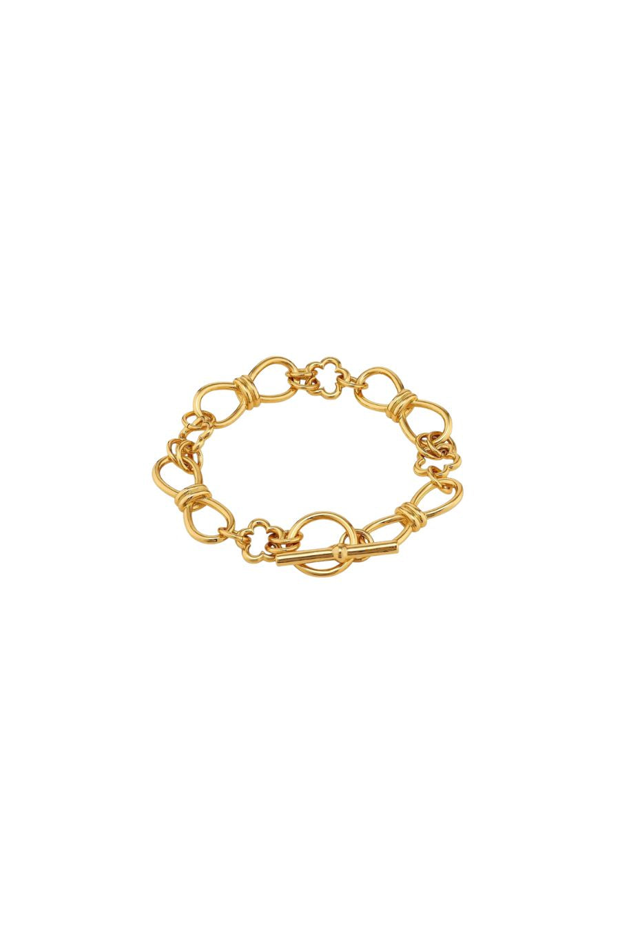 Flower Toggle Bracelet