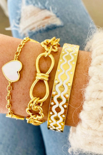 Flower Toggle Bracelet