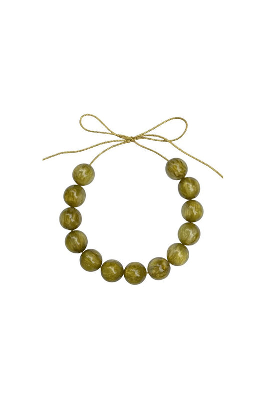Olive Bubble Necklace