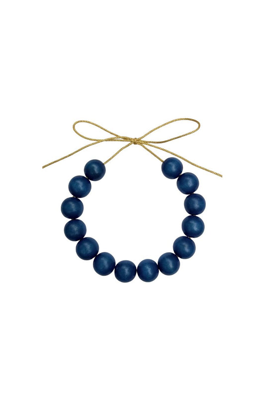 Peacock Blue Bubble Necklace