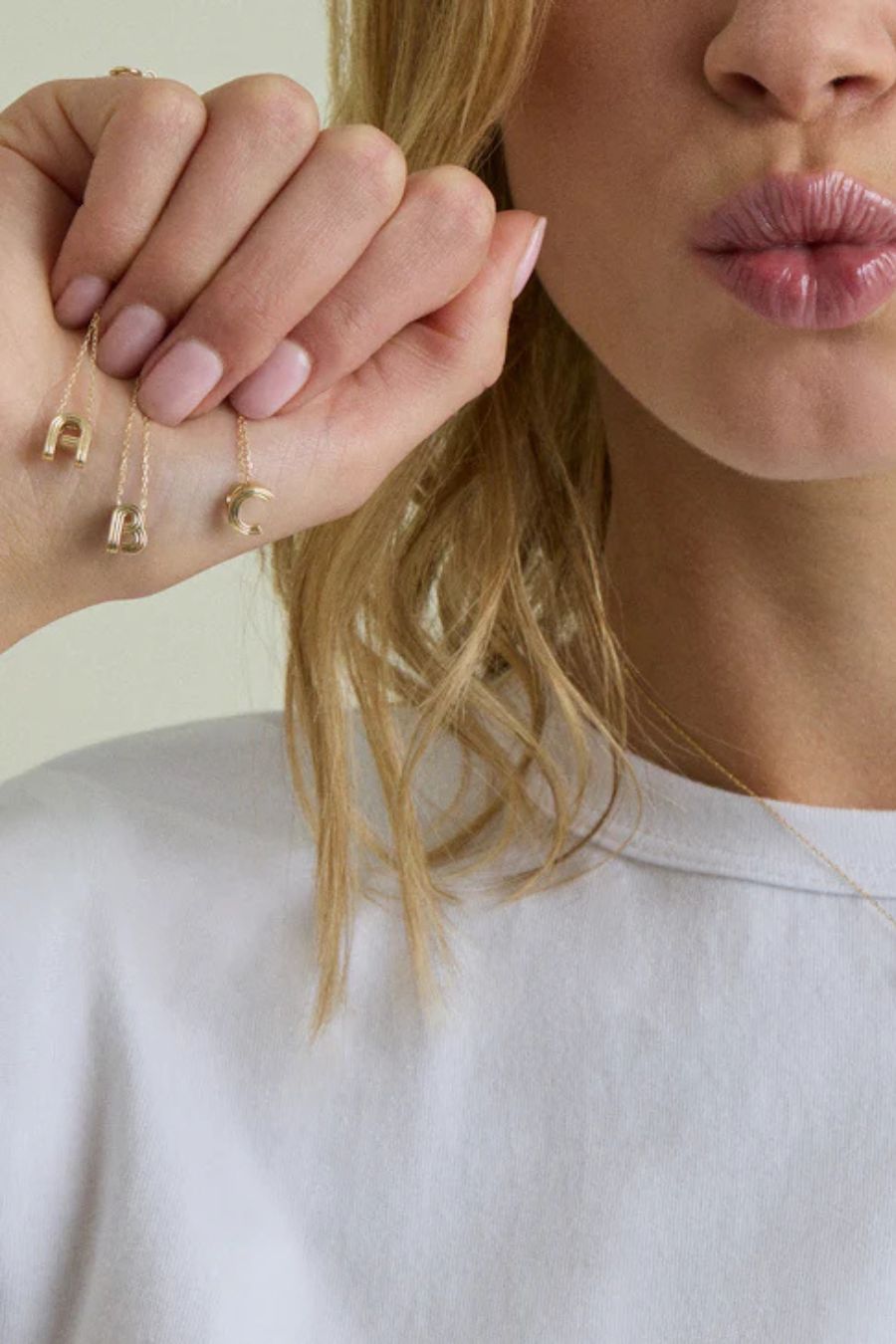 Groovy Initial Midi Bead A