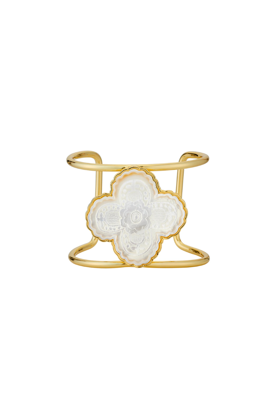 Meadow Cuff in Yellow Gold