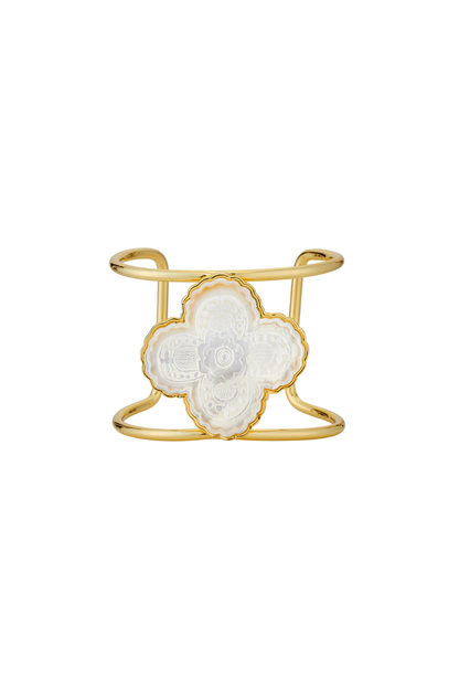 Meadow Cuff in Yellow Gold