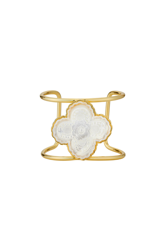 Meadow Cuff in Yellow Gold