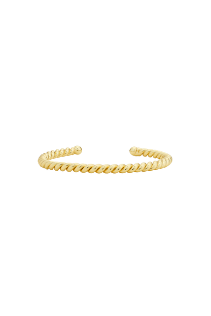 Braided Cuff in Gold