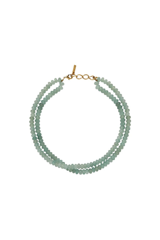 Veronica Necklace in Blue Quartz