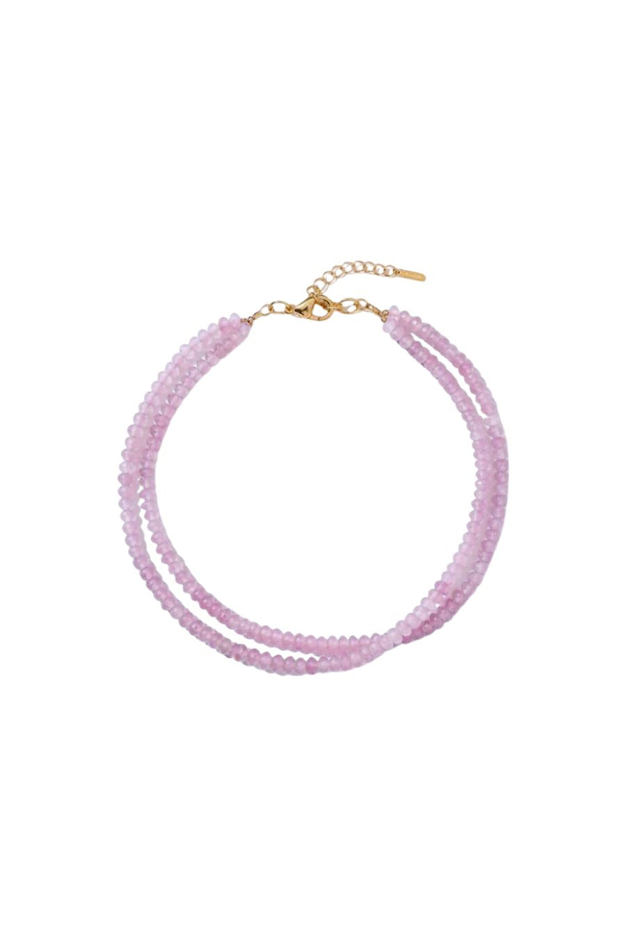 Veronica Necklace in Pink Quartz