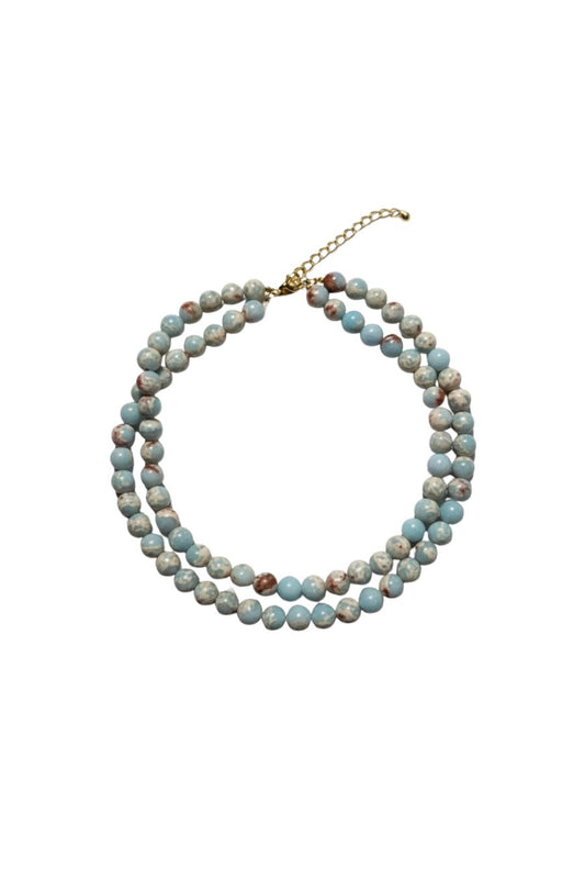 Suri Necklace in Snake Jasper