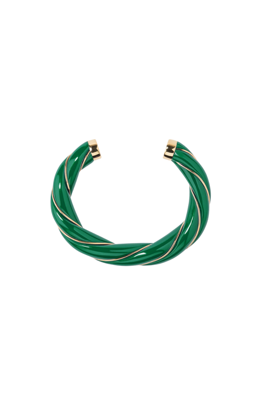 Diana Emerald Bangle